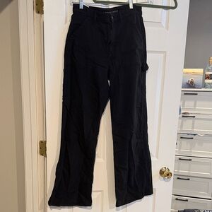 American Eagle Outfitters Black Flare Jeans